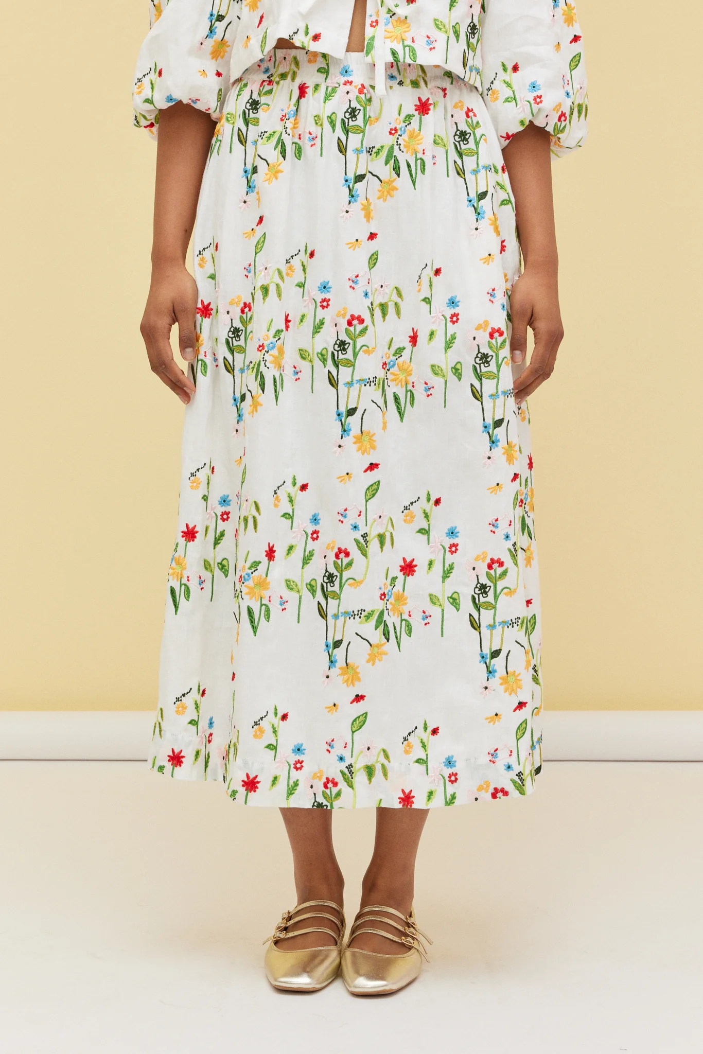 GIA SKIRT - GARDEN - Hercitys