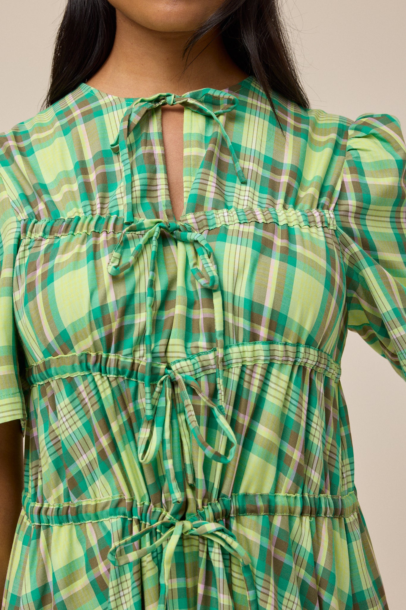 ALICE DRESS - PICNIC PLAID - Hercitys