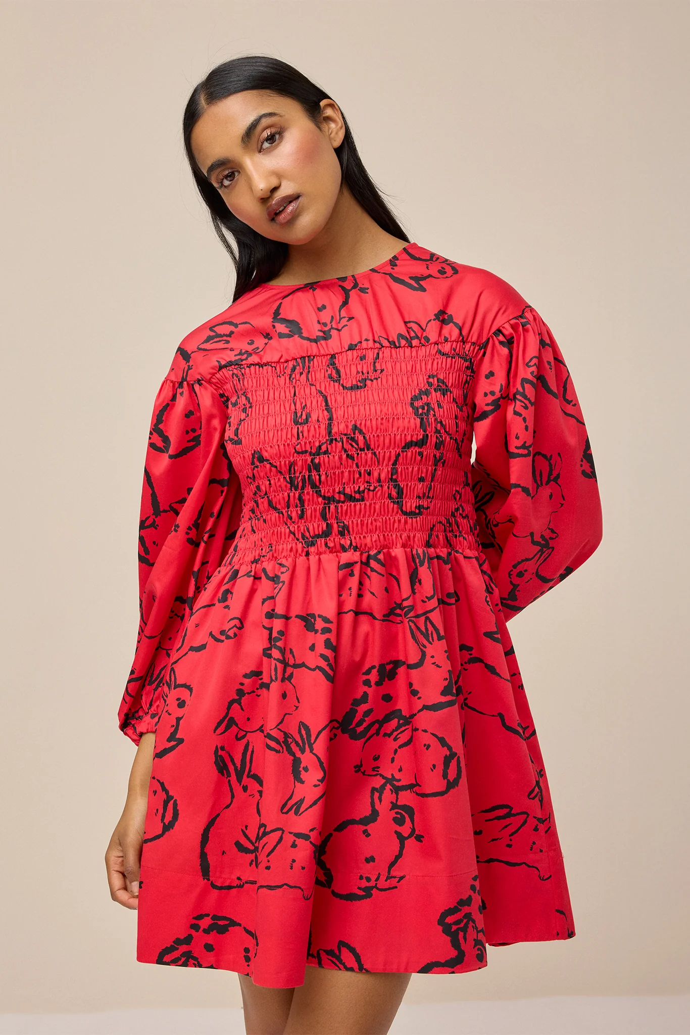 FABLE MINI DRESS - BUNNY - Hercitys