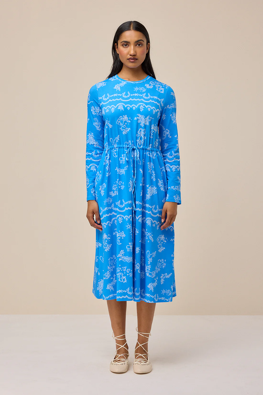 DUNES DRESS - TOILE DE JOUY - Hercitys