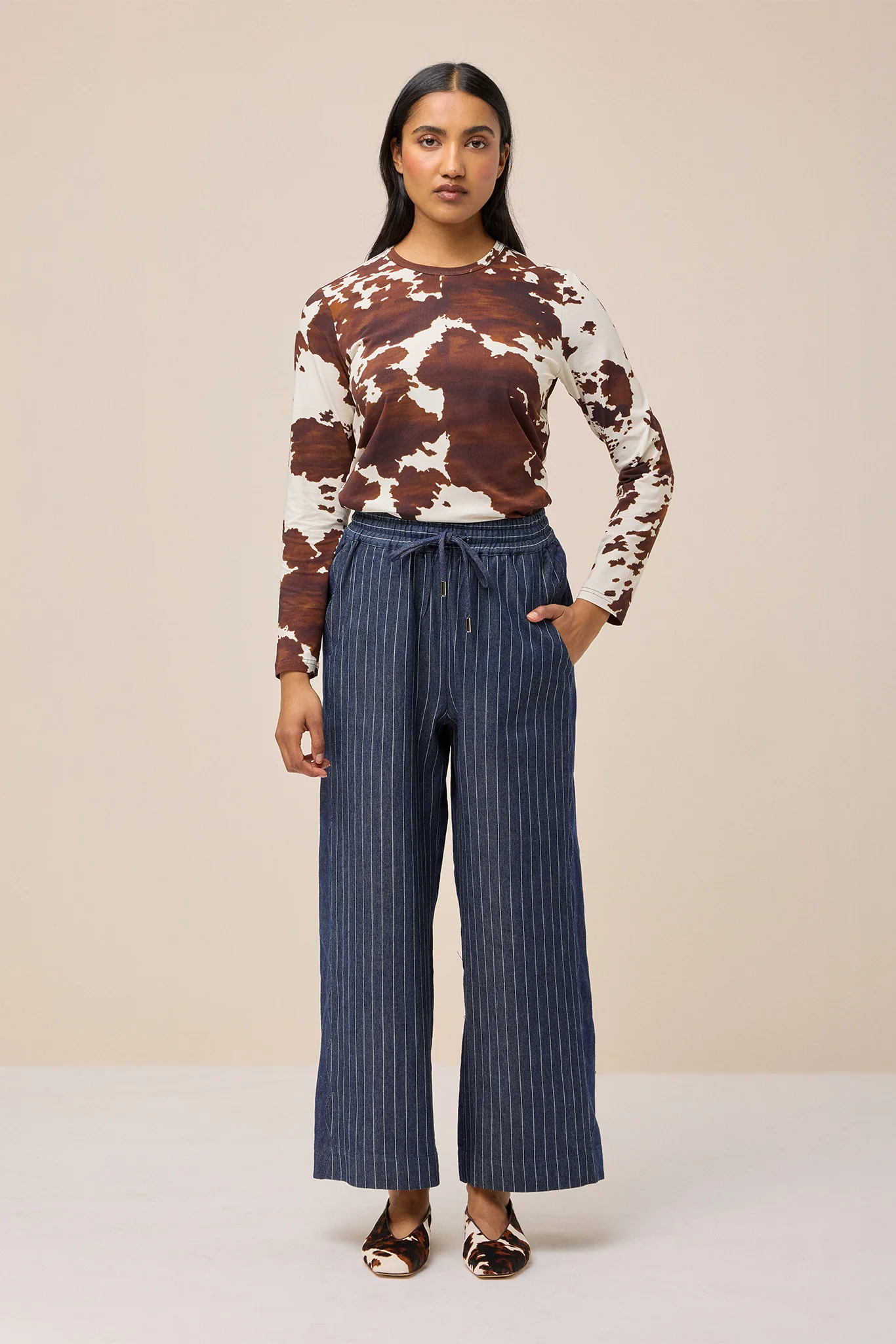 WAVE PANT - DENIM PATCHWORK - Hercitys