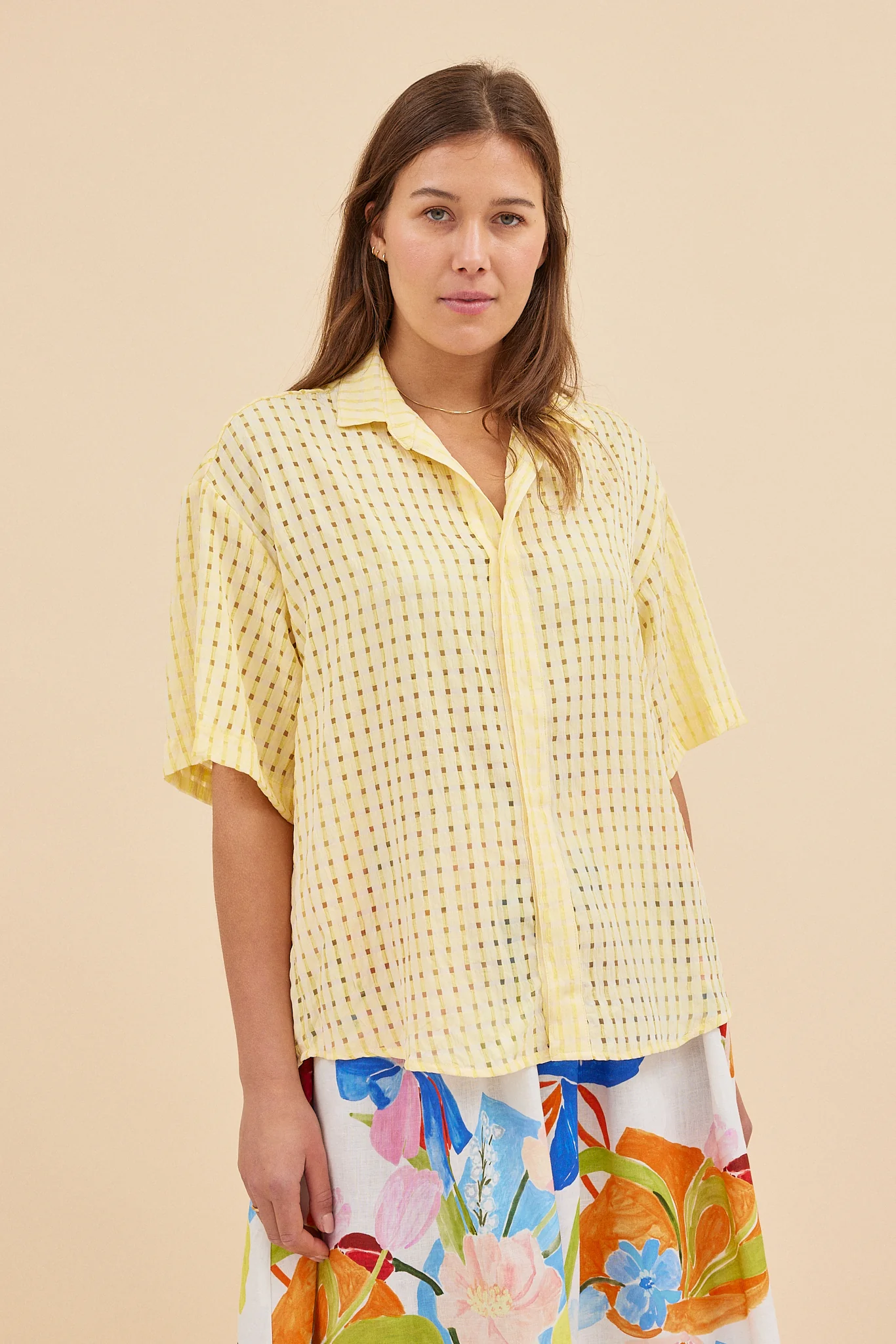 HOLIDAY SHIRT - SUNSHINE CHECK - Hercitys