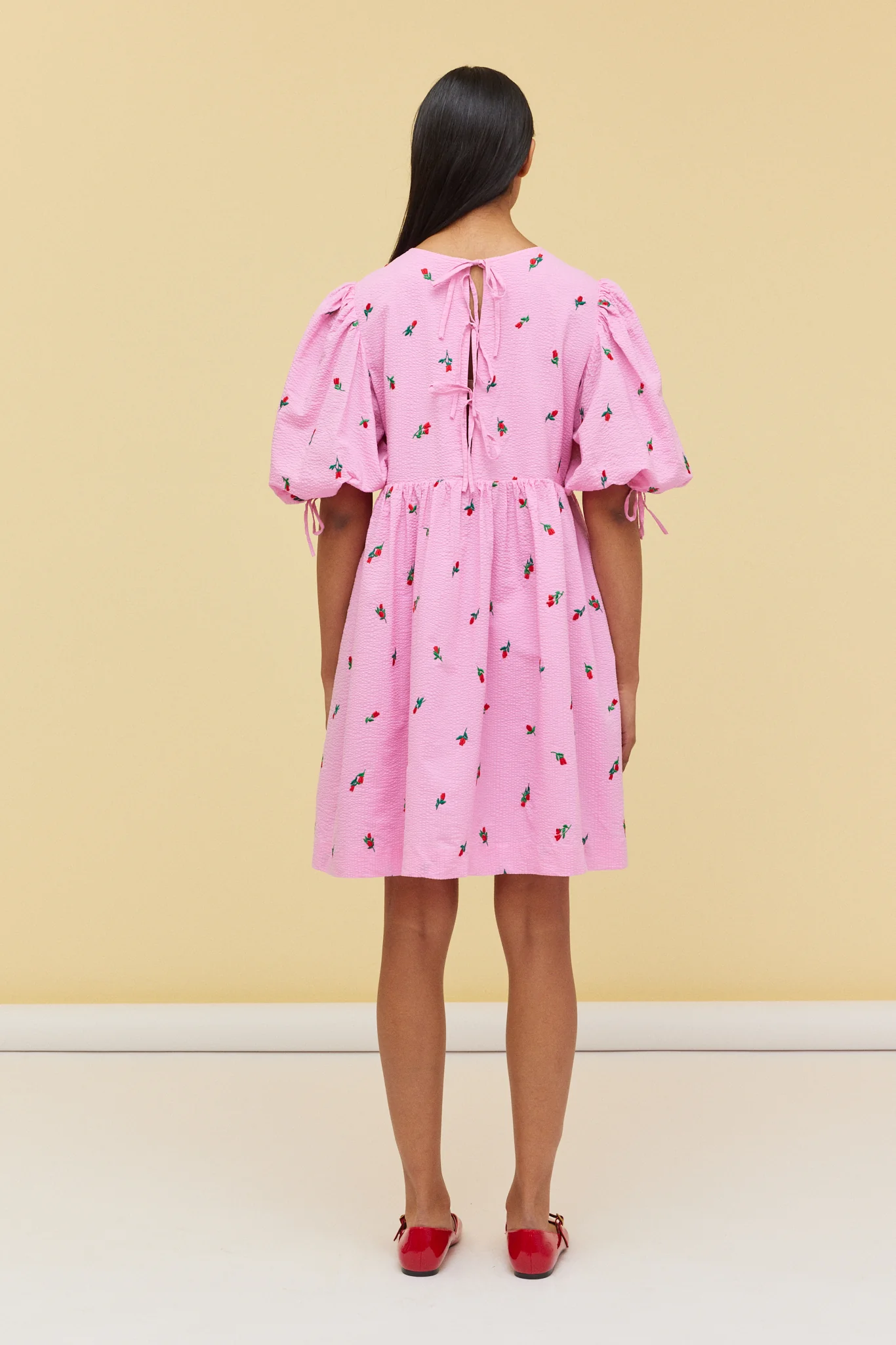 ROSSO DRESS - ROSES - Hercitys