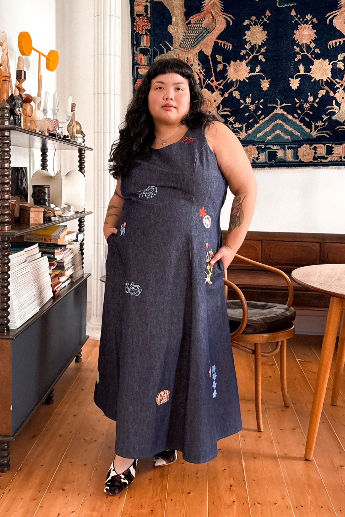 TRINKET DRESS - STORY BOOK EMBROIDERY - Hercitys