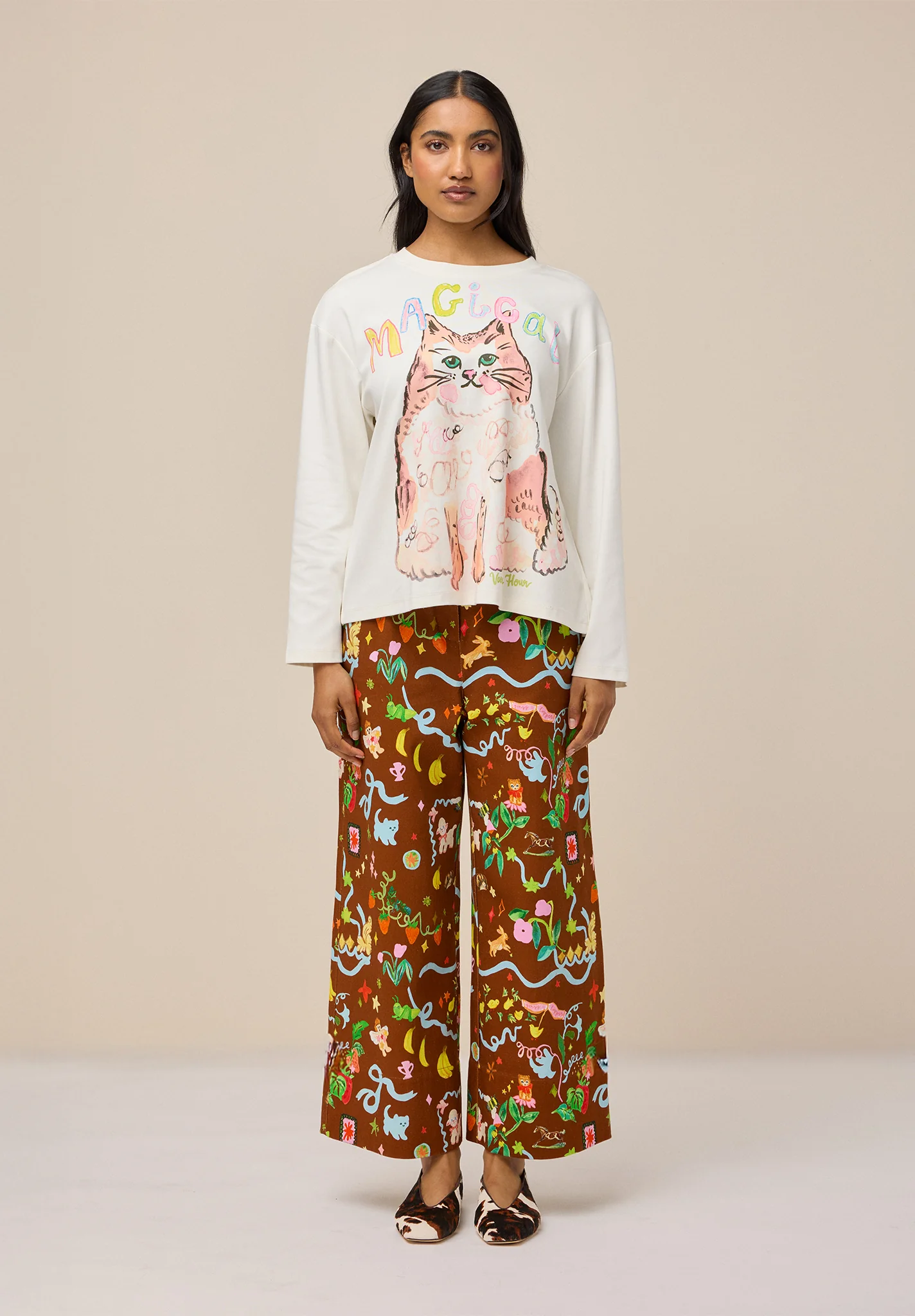 STORY TEE - TABBY CAT - Hercitys