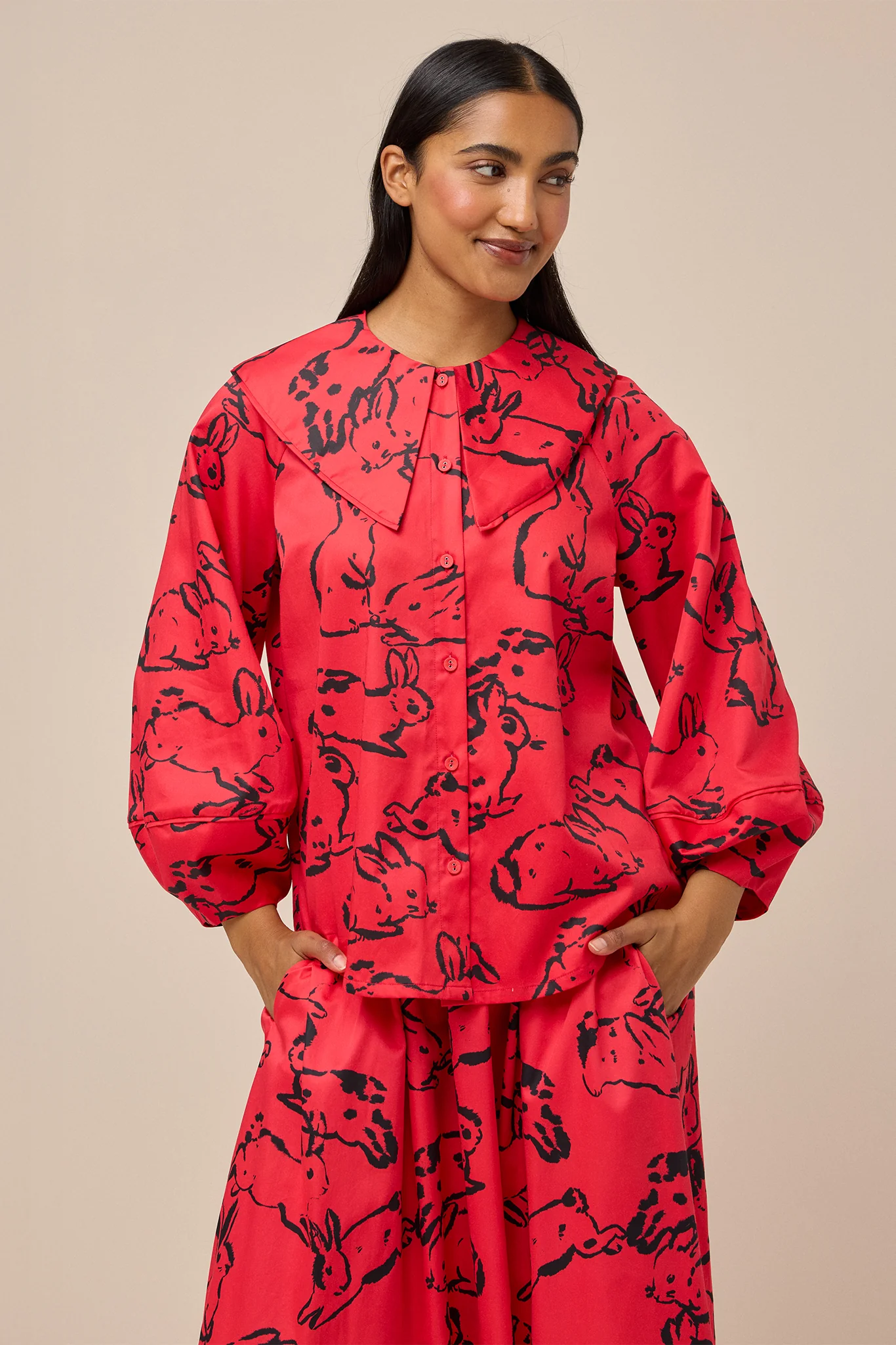 LULLABY BLOUSE - BUNNY - Hercitys