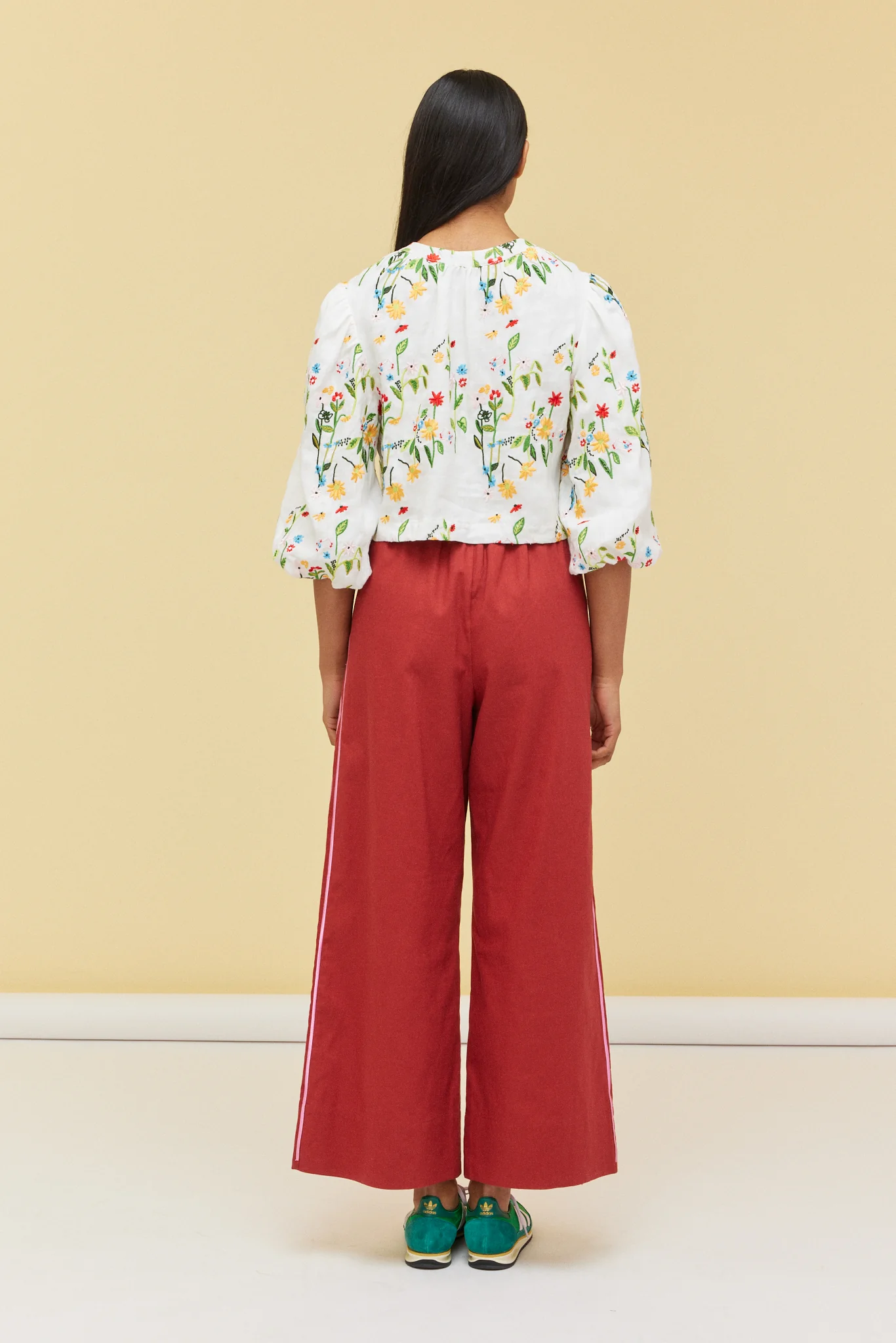 COLUMN PANT - TERRACOTTA - Hercitys