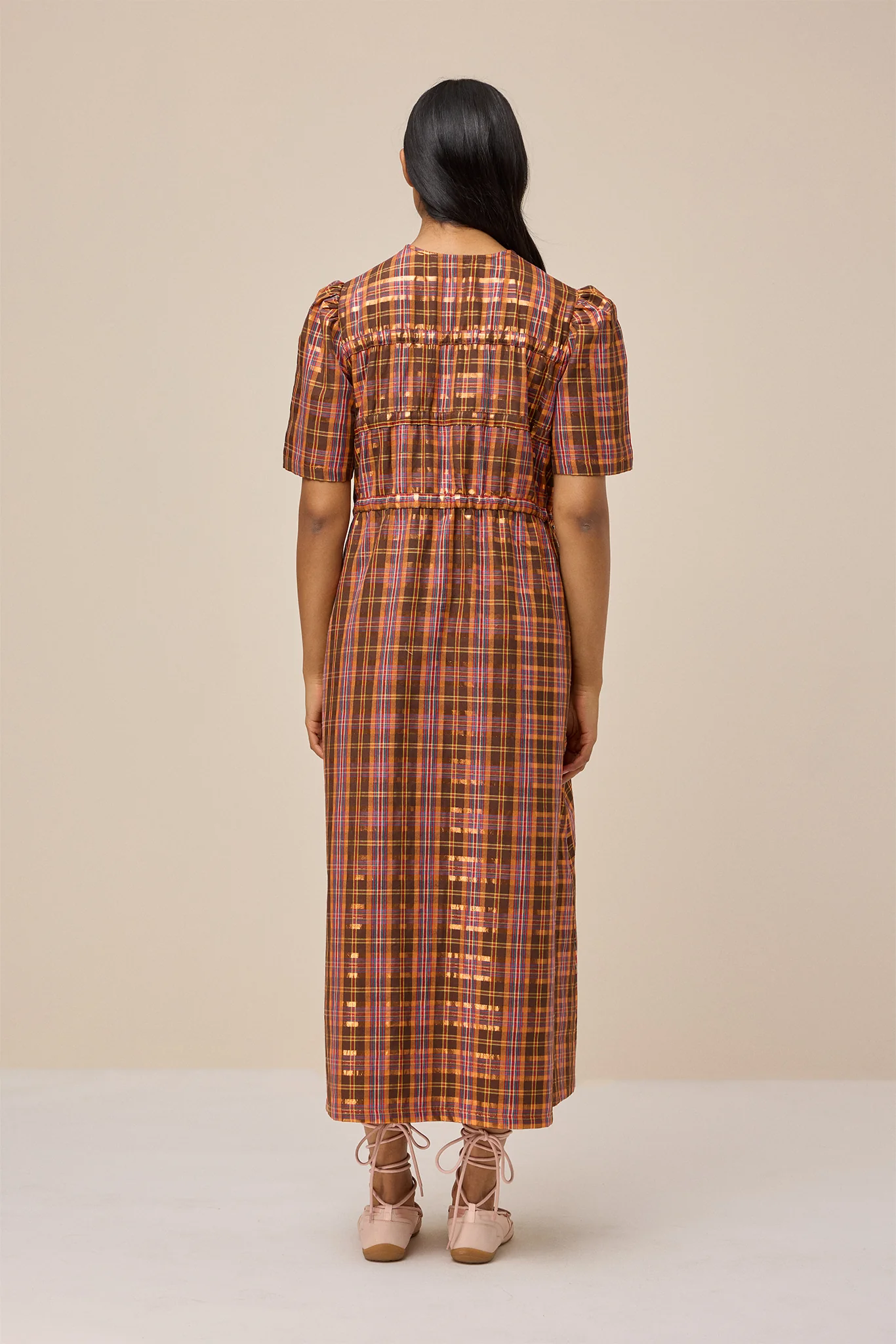 ALICE DRESS - PICKET FENCE PLAID - Hercitys