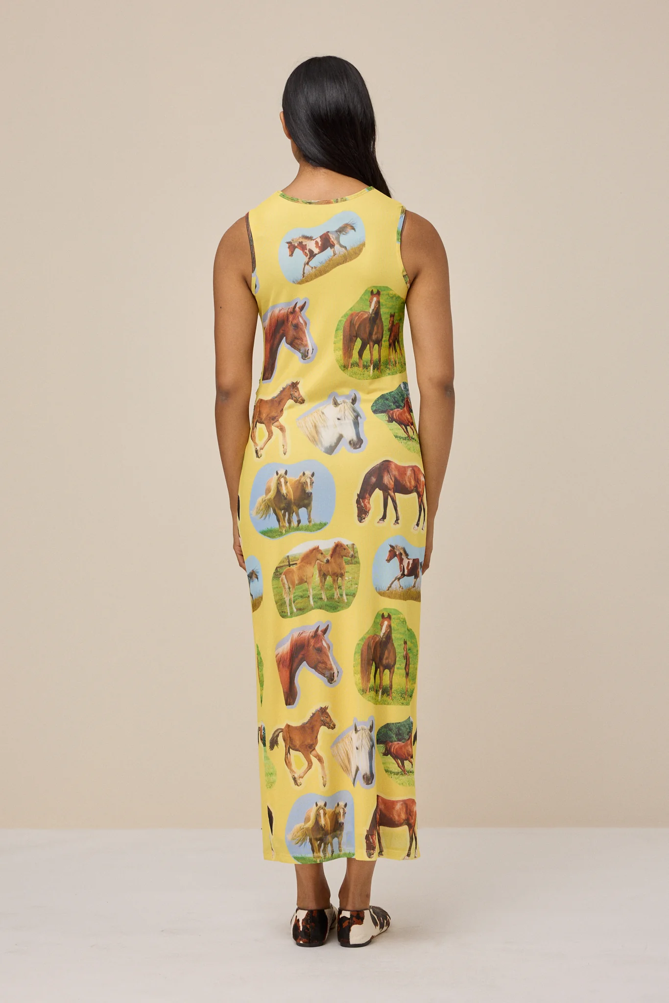 LILY MESH DRESS - HORSE GIRL - Hercitys