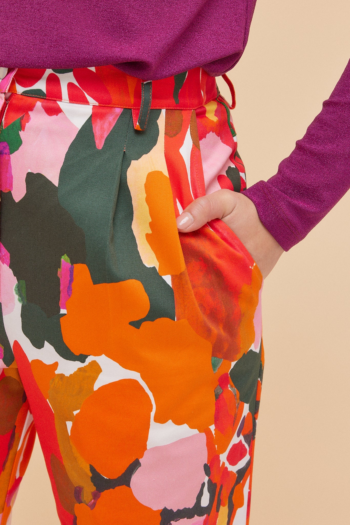 REWORK PANT - STURT DESERT PEA - Hercitys