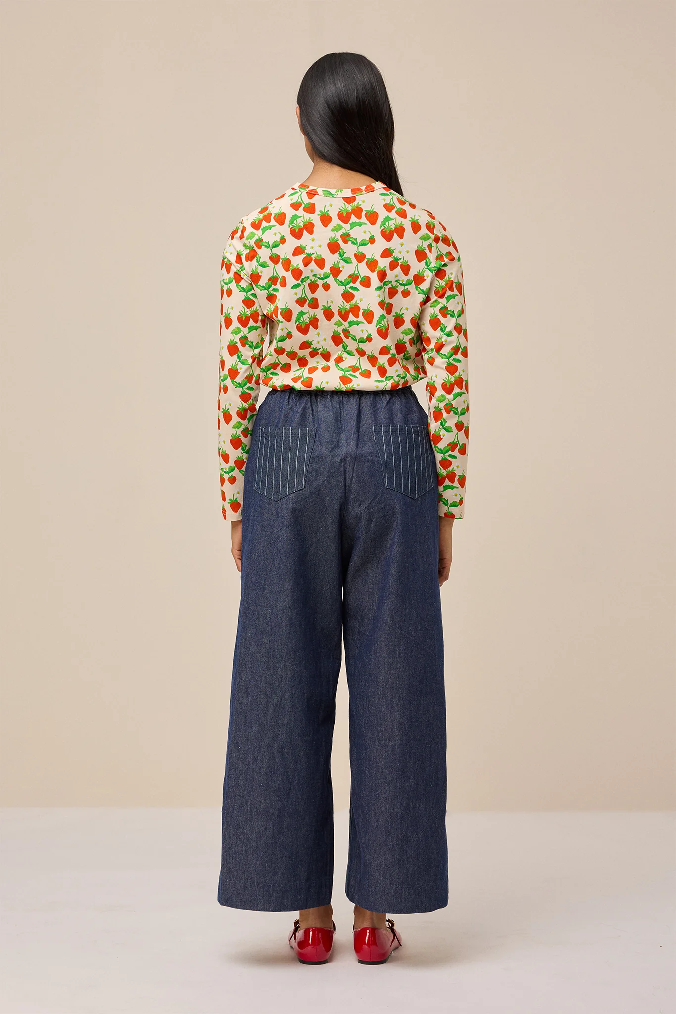 WAVE PANT - DENIM PATCHWORK - Hercitys