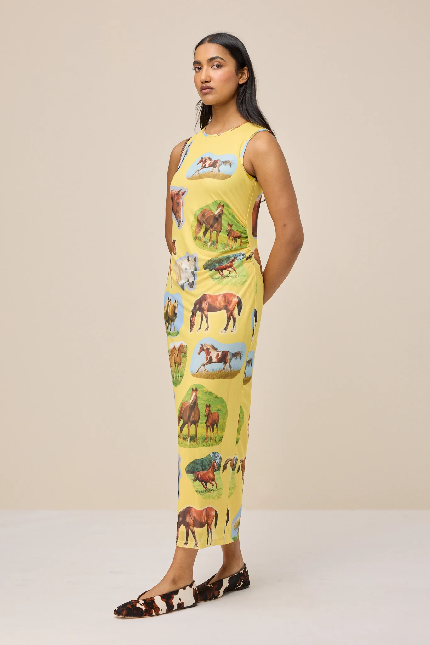 LILY MESH DRESS - HORSE GIRL - Hercitys