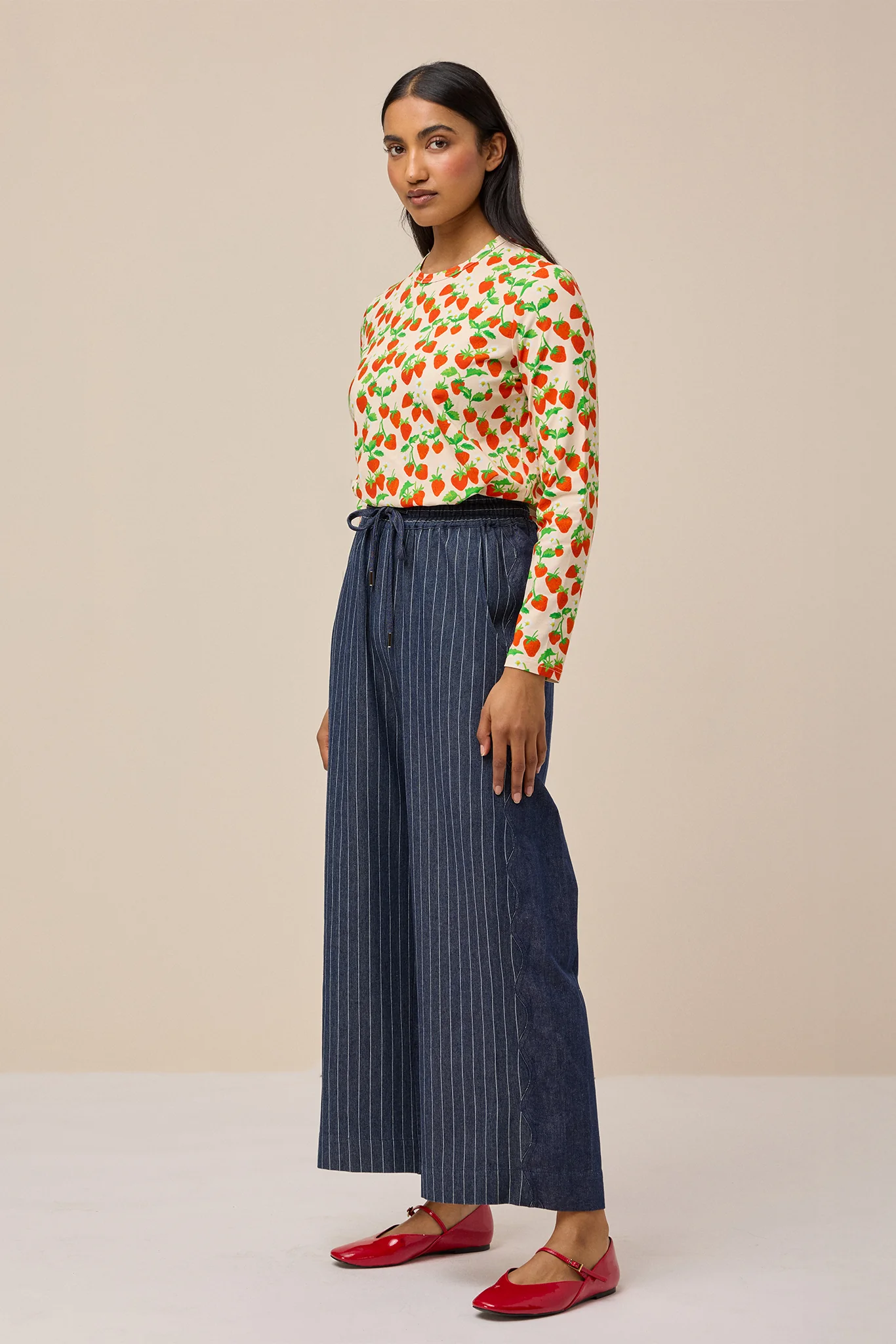 WAVE PANT - DENIM PATCHWORK - Hercitys