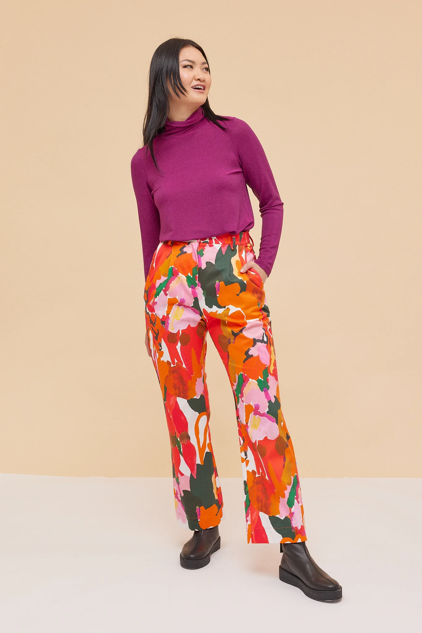 REWORK PANT - STURT DESERT PEA - Hercitys