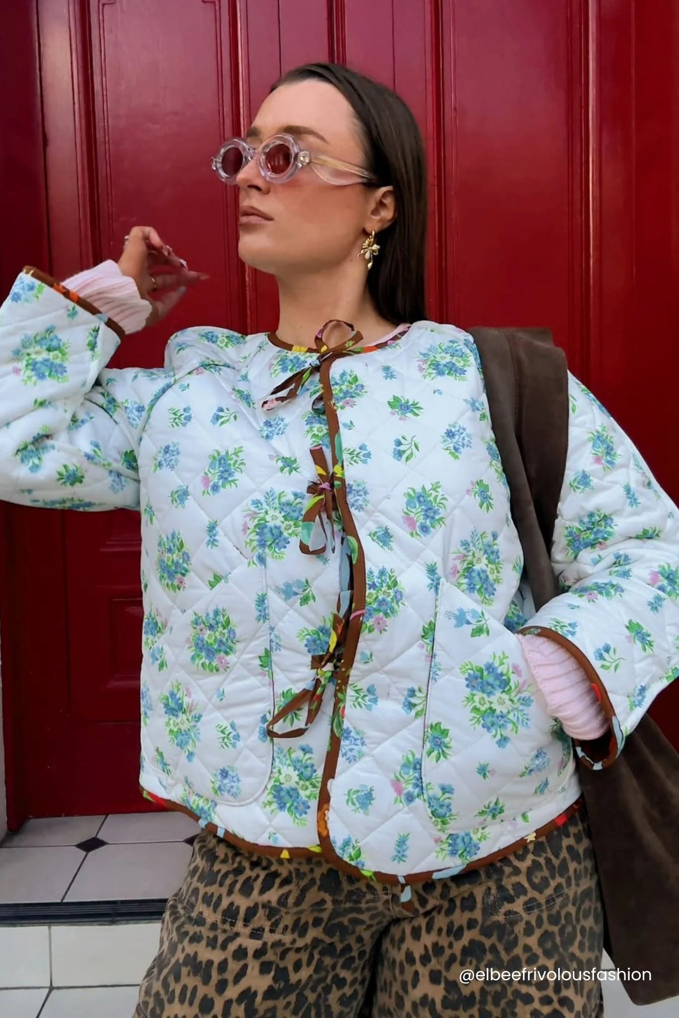 REVERSIBLE QUILTED JACKET - STORY BOOK/CHINTZ - Hercitys