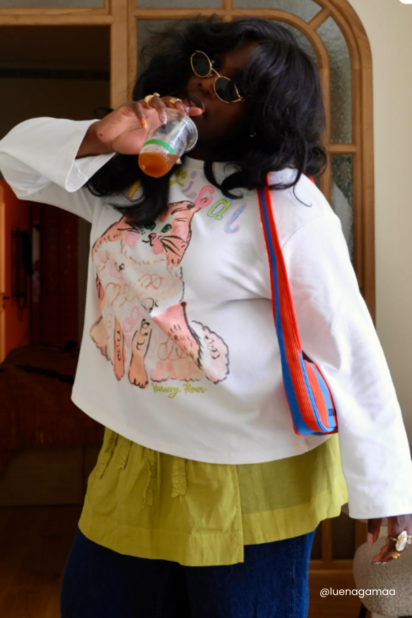 STORY TEE - TABBY CAT - Hercitys