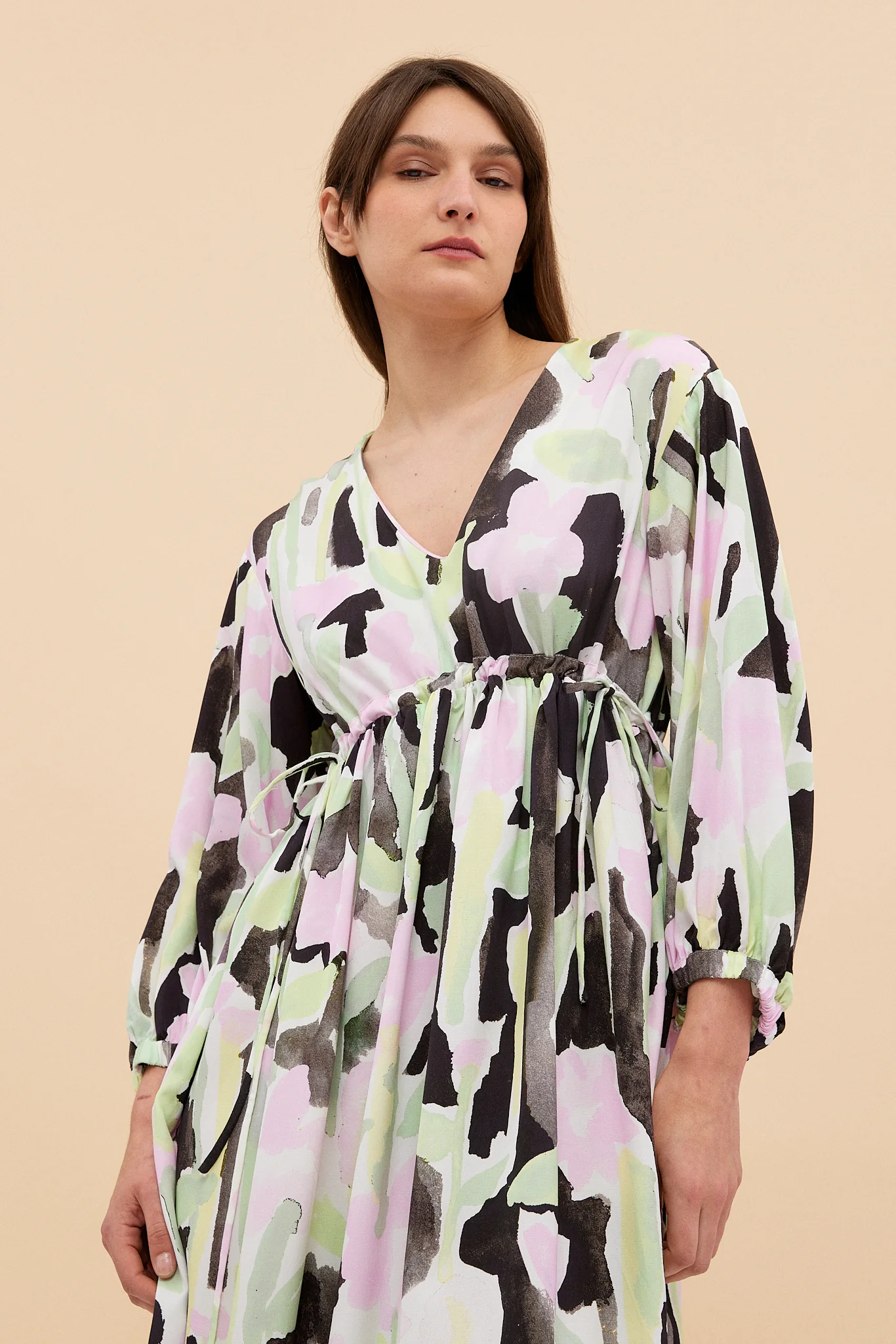 SPROUT DRESS - VIOLETS - Hercitys